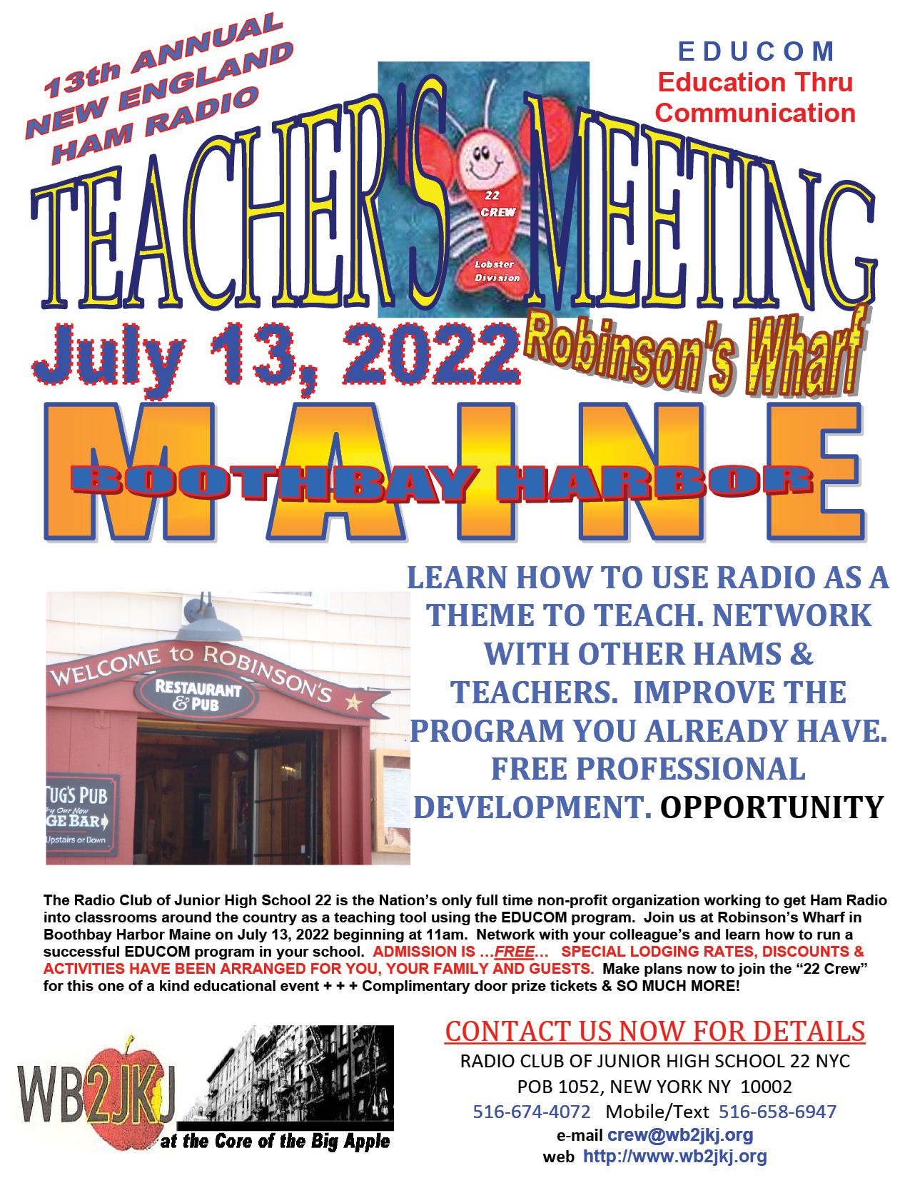 Teachers Meeting 2022